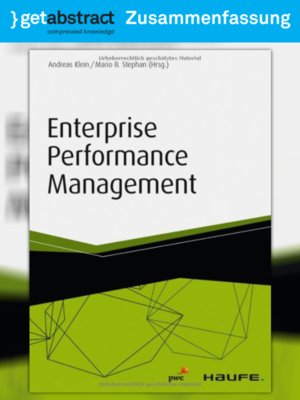 cover image of Enterprise Performance Management (Zusammenfassung)